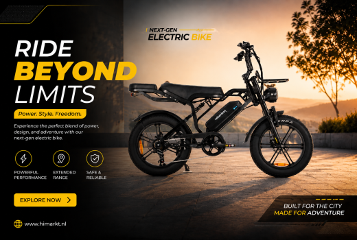 VU20 Pro 80km Range & Hydraulic Brakes – The Ultimate All-Season Fatbike